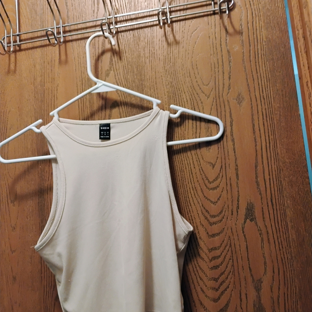 Women's Cream Tank Top